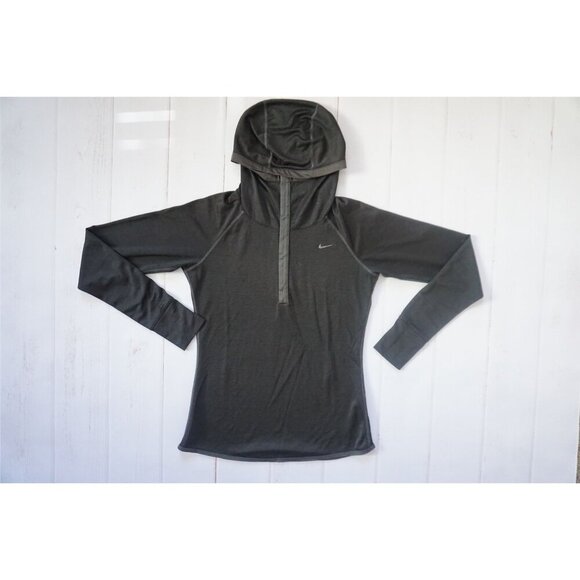 Nike Women’s Dri-FIT Running Hoodie - Black, Size M - Picture 1 of 14